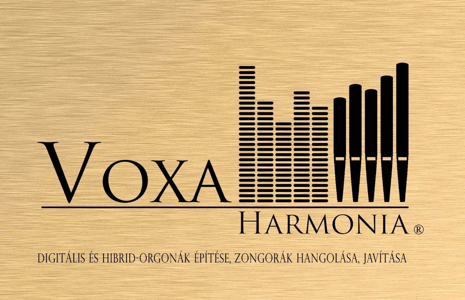 Voxa Harmonia – Originalmotiv mit Holzmaserung