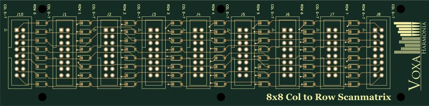 8×8 Scan Matrix – diode
