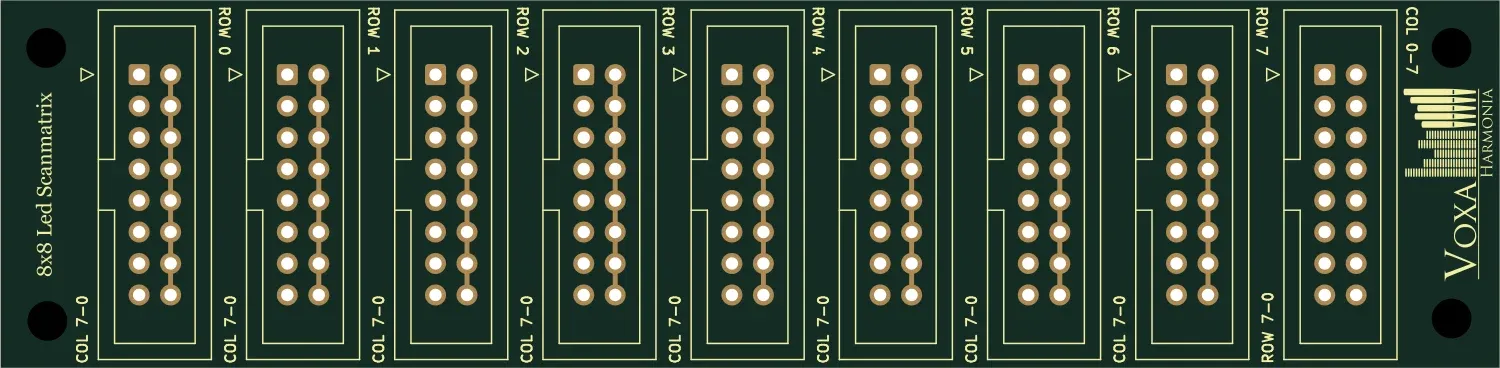 8×8 Scan Matrix LED